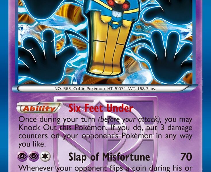 Cofagrigus Pokemon Kaart