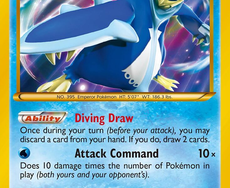 Empoleon Pokemon Kaart