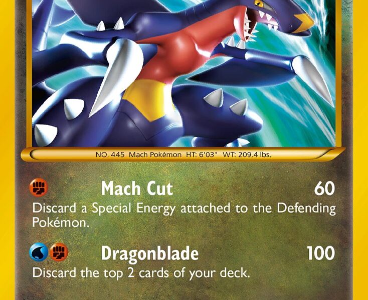 Garchomp Pokemon Kaart