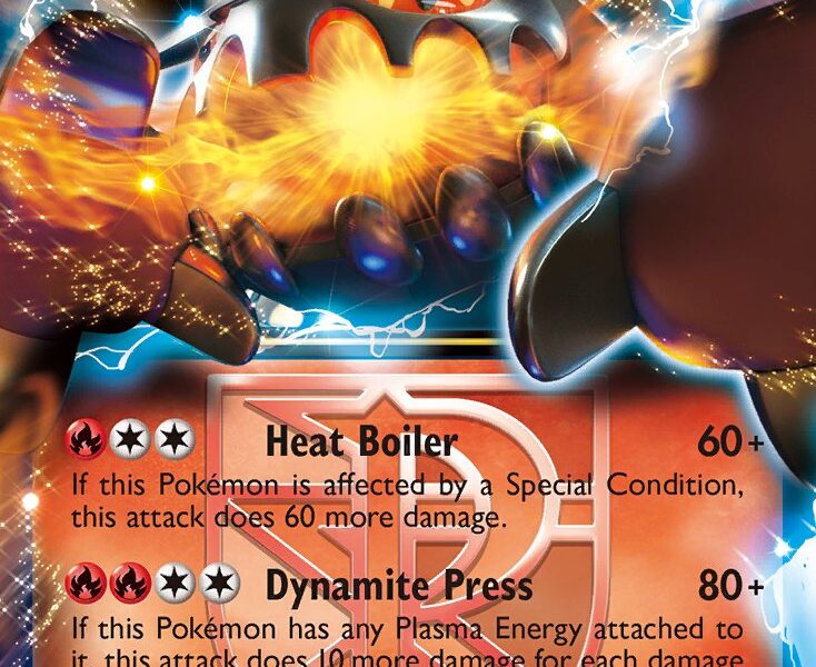 Heatran-EX Pokemon Kaart