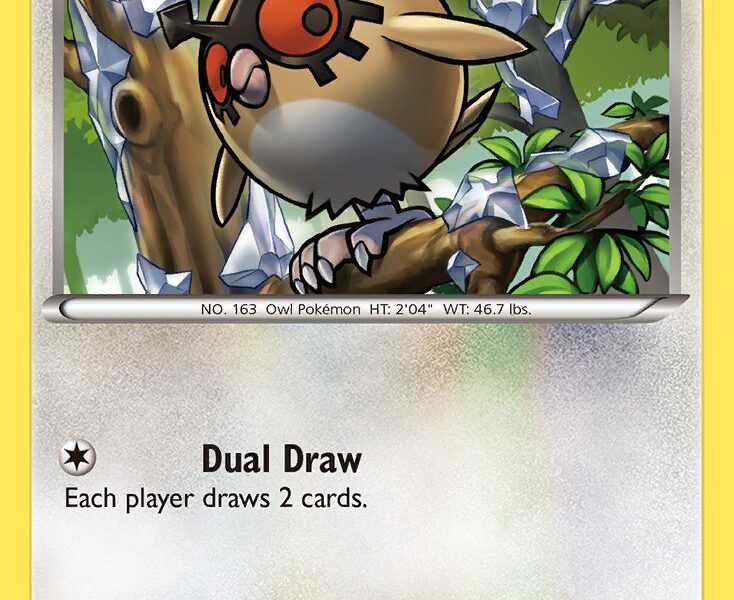 Hoothoot Pokemon Kaart