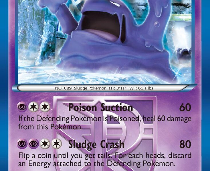 Muk Pokemon Kaart