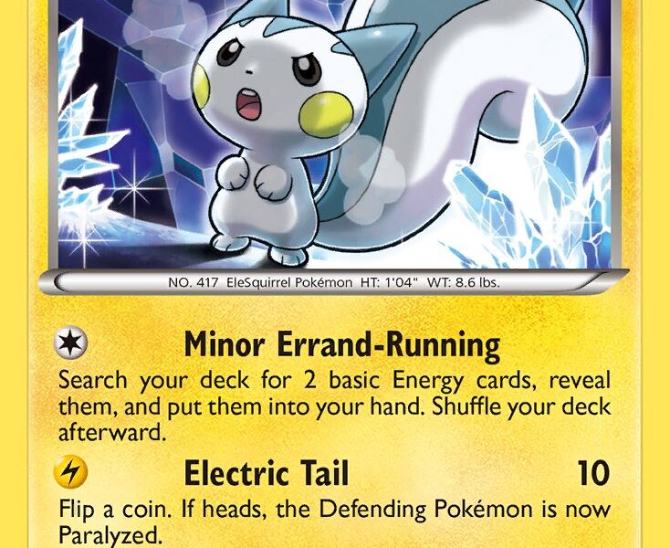 Pachirisu Pokemon Kaart