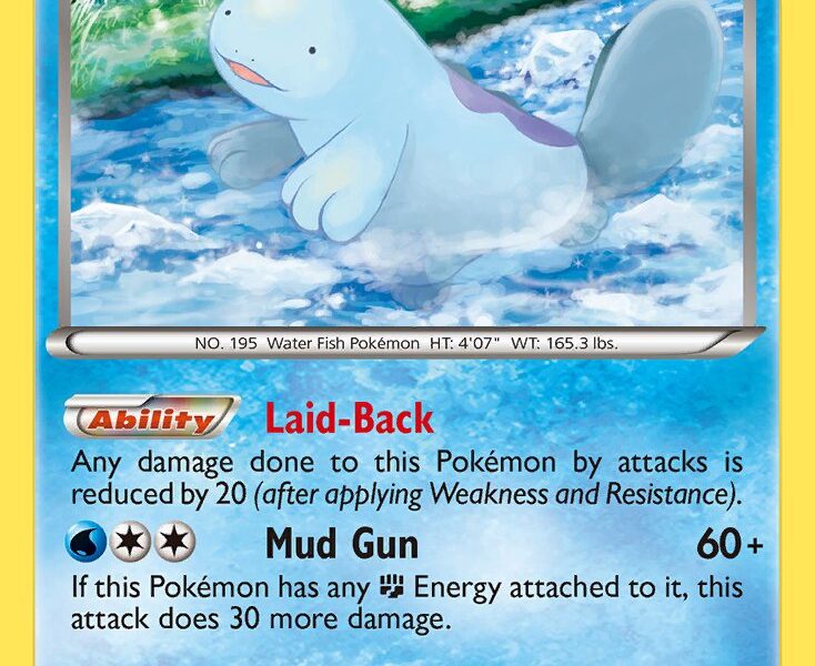 Quagsire Pokemon Kaart