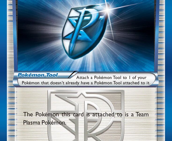 Team Plasma Badge Pokemon Kaart