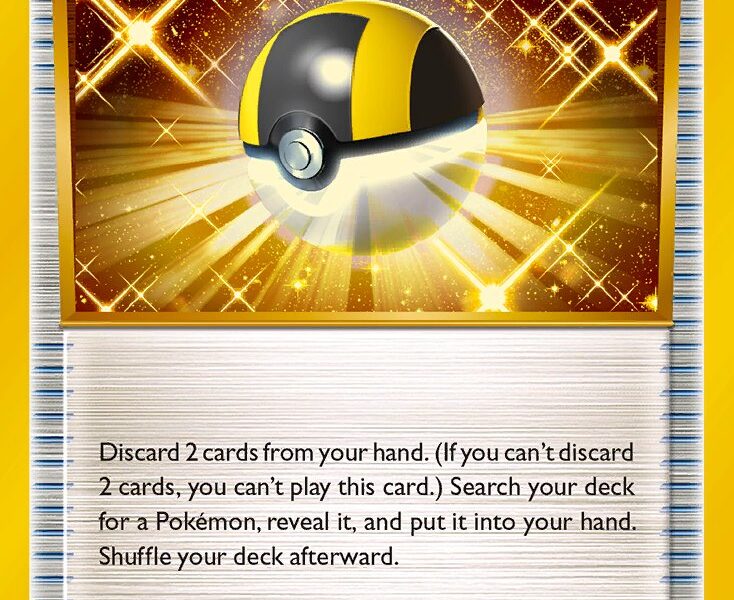 Ultra Ball Pokemon Kaart