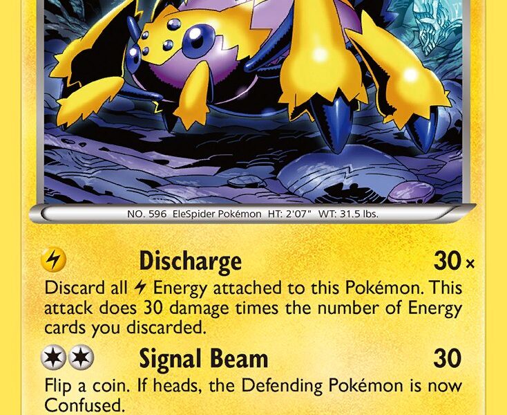Galvantula Pokemon Kaart