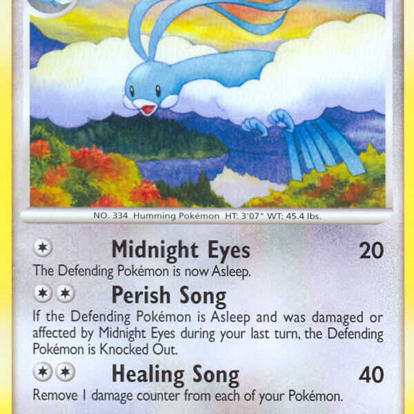 Altaria Pokemon Kaart
