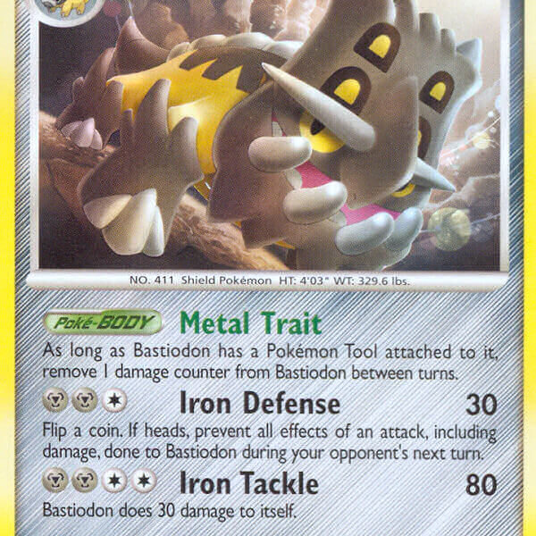 Bastiodon Pokemon Kaart