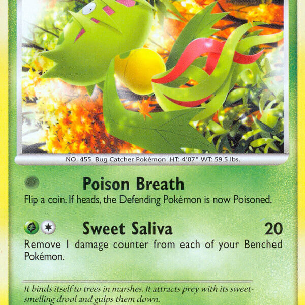 Carnivine Pokemon Kaart