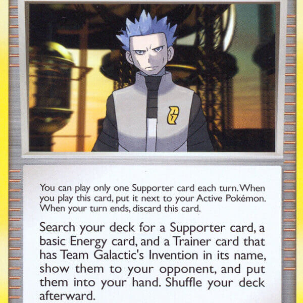 Cyrus’s Conspiracy Pokemon Kaart