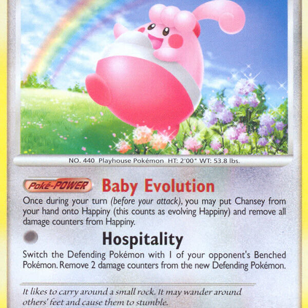 Happiny Pokemon Kaart