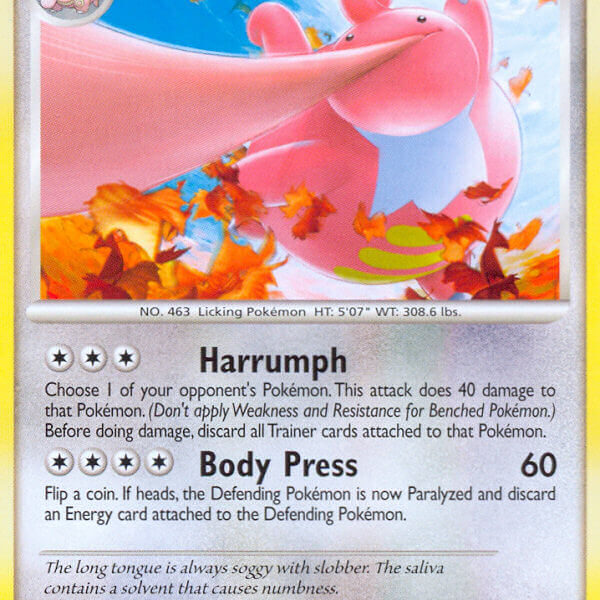 Lickilicky Pokemon Kaart