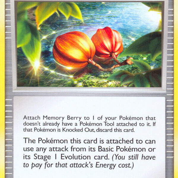 Memory Berry Pokemon Kaart