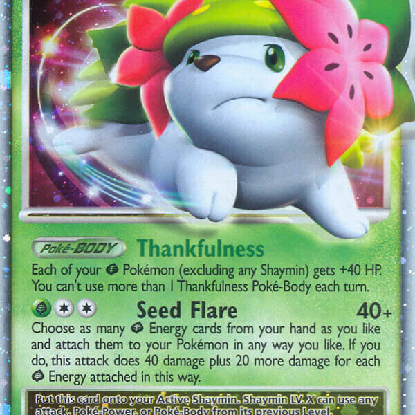 Shaymin LV.X Pokemon Kaart