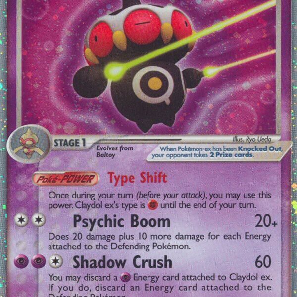 Claydol ex Pokemon Kaart