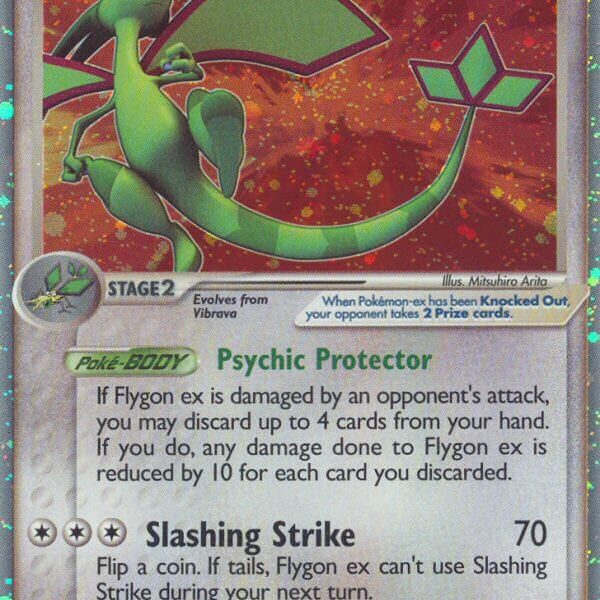 Flygon ex Pokemon Kaart