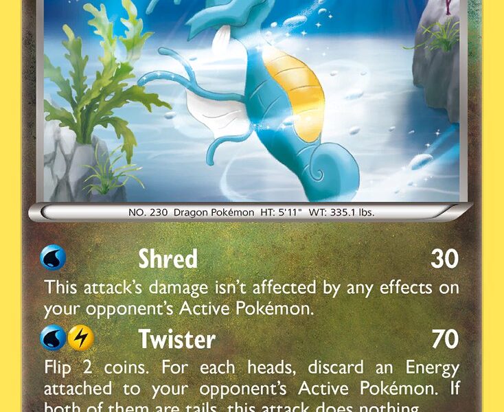 Kingdra Pokemon Kaart
