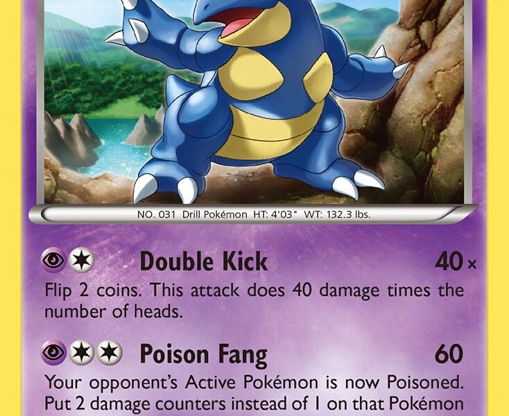 Nidoqueen Pokemon Kaart