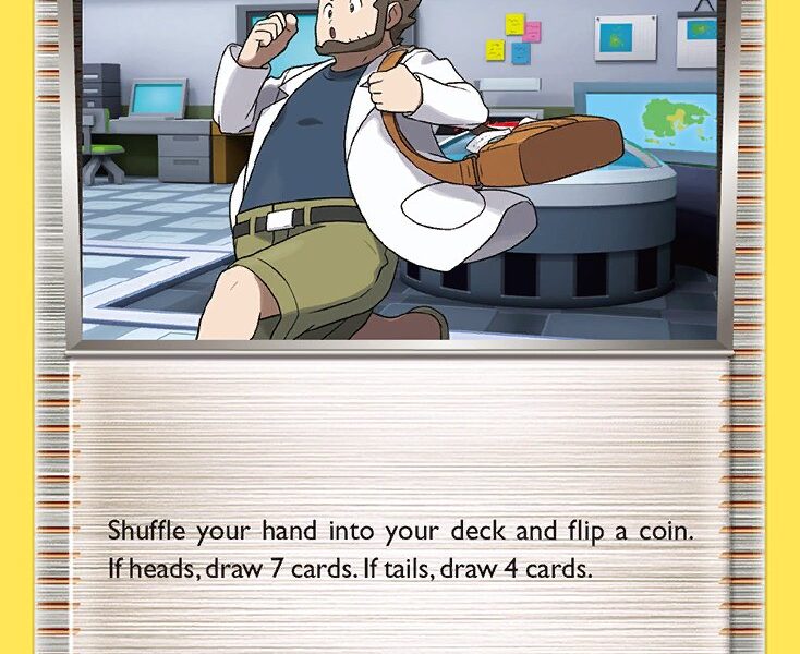 Professor Birch’s Observations Pokemon Kaart