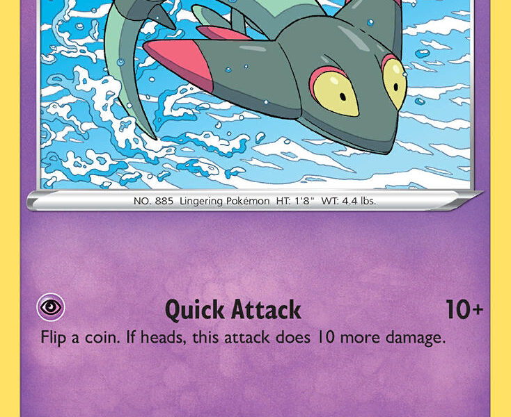 Dreepy Pokemon Kaart