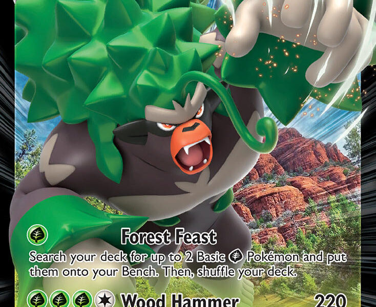 Rillaboom V Pokemon Kaart
