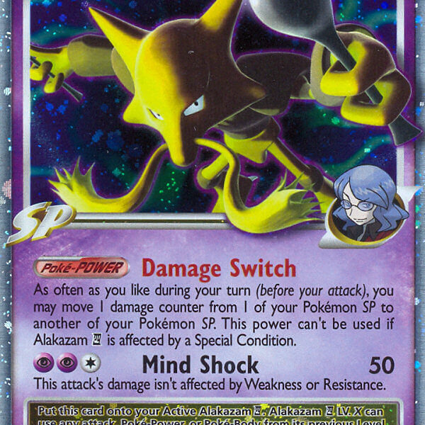 Alakazam E4 LV.X Pokemon Kaart
