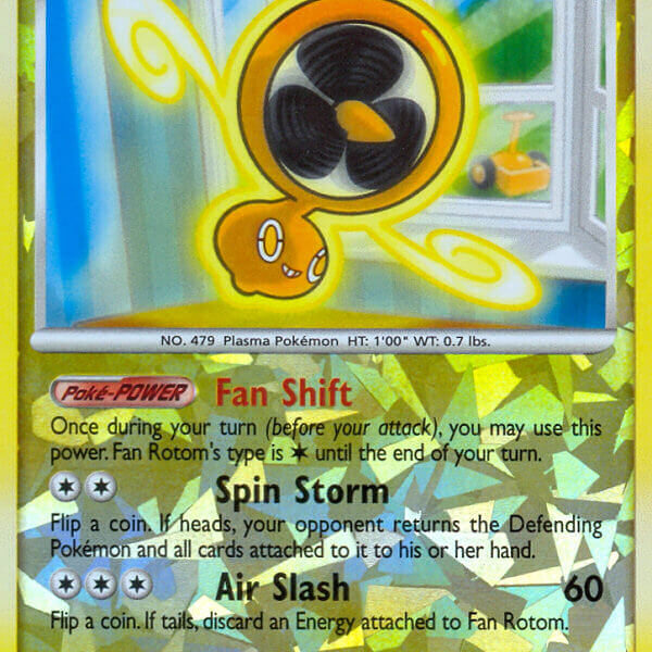 Fan Rotom Pokemon Kaart
