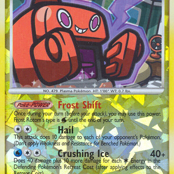 Frost Rotom Pokemon Kaart