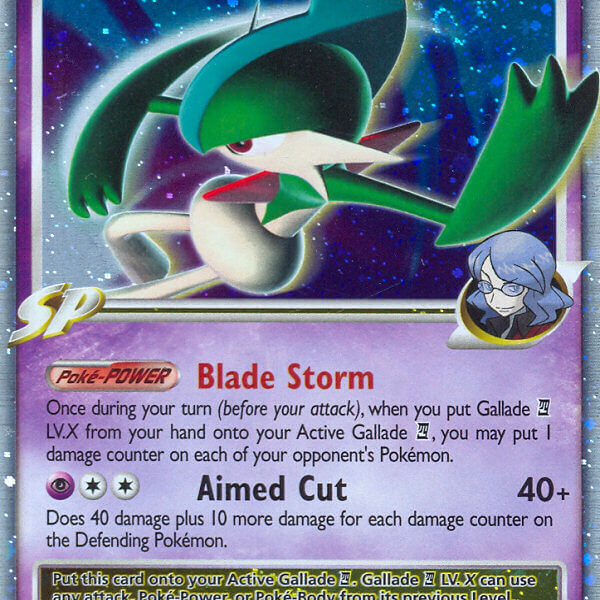 Gallade E4 LV.X Pokemon Kaart
