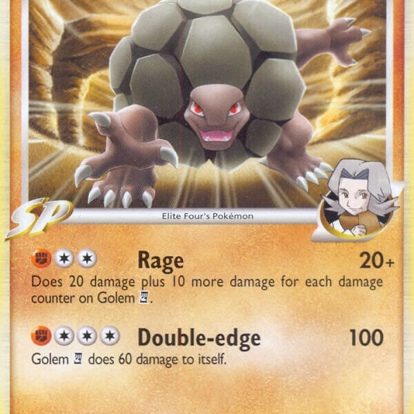 Golem E4 Pokemon Kaart