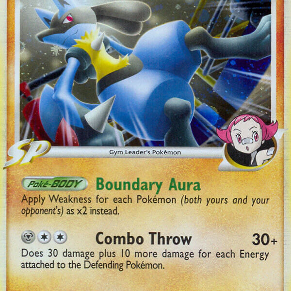 Lucario GL Pokemon Kaart