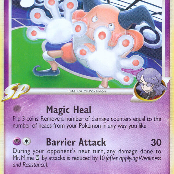 Mr. Mime E4 Pokemon Kaart