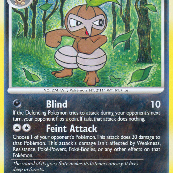Nuzleaf Pokemon Kaart