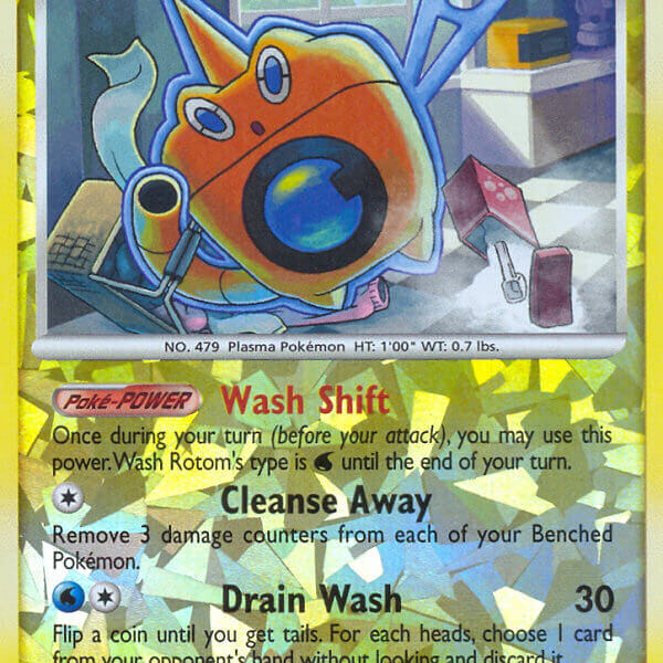 Wash Rotom Pokemon Kaart