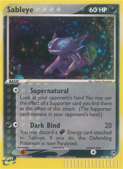Sableye Pokemon Kaart