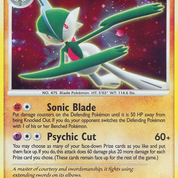 Gallade Pokemon Kaart