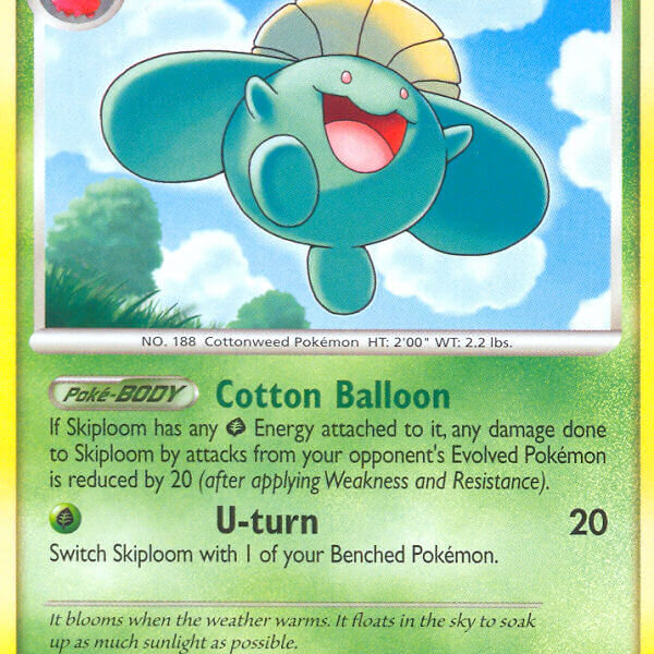 Skiploom Pokemon Kaart