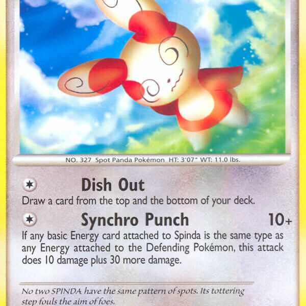 Spinda Pokemon Kaart