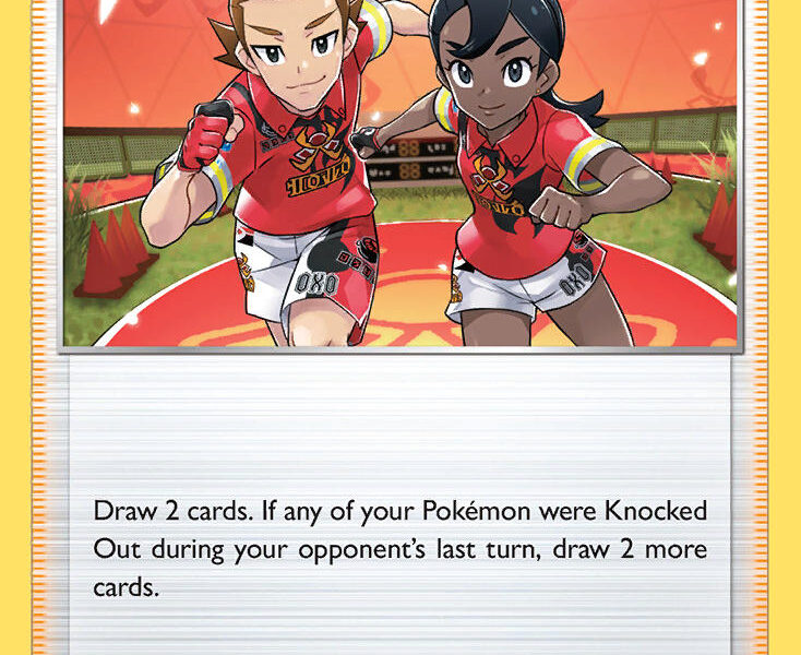 Gym Trainer Pokemon Kaart
