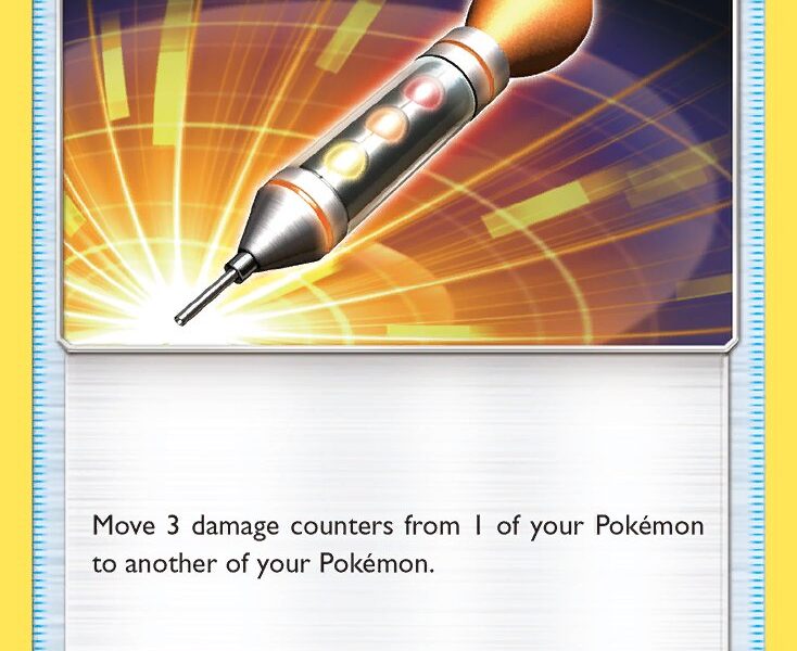 Damage Mover Pokemon Kaart