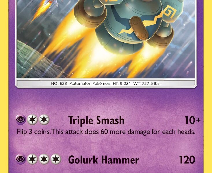 Golurk Pokemon Kaart