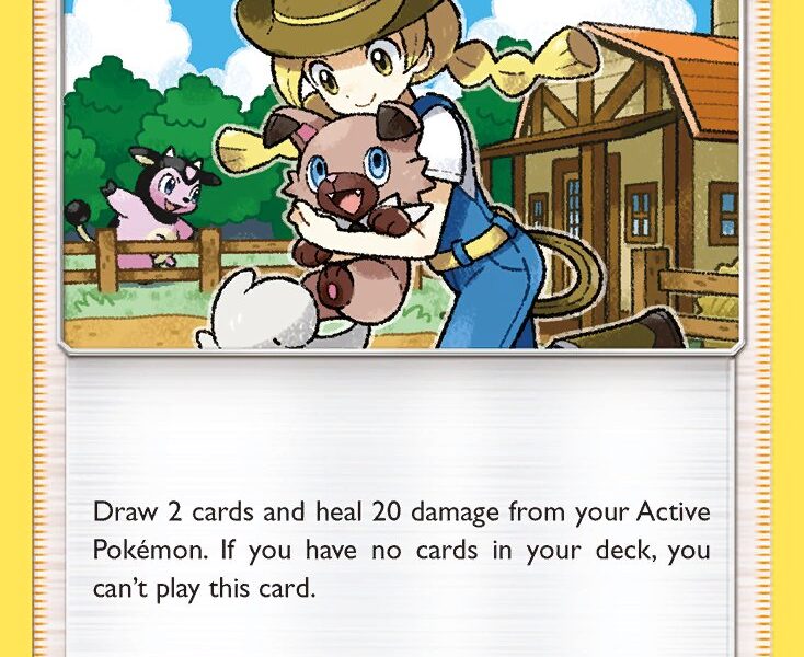 Pokémon Breeder Pokemon Kaart