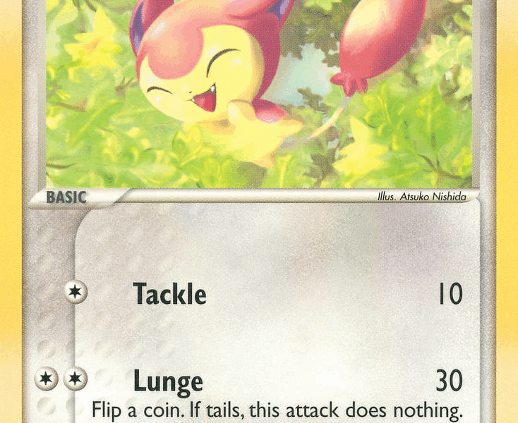 Skitty Pokemon Kaart