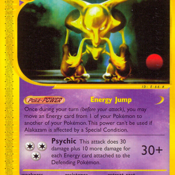 Alakazam Pokemon Kaart