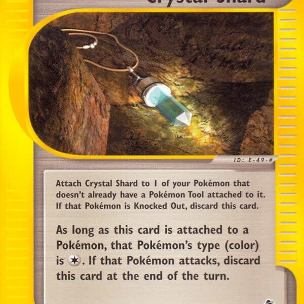 Crystal Shard Pokemon Kaart