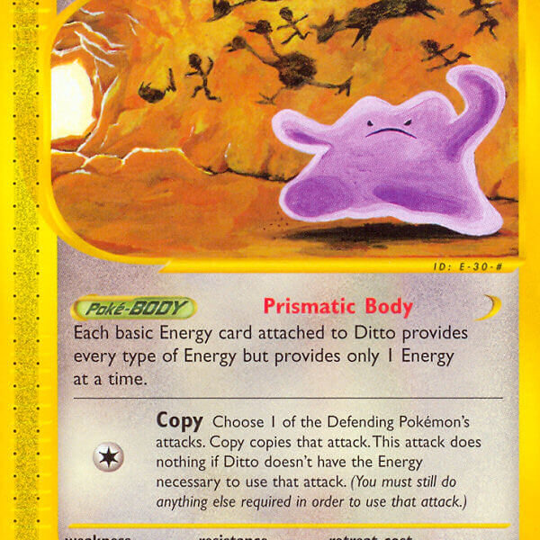Ditto Pokemon Kaart