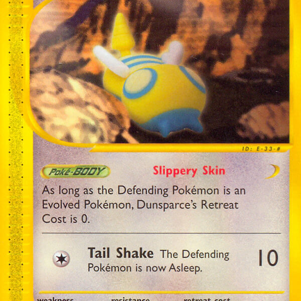 Dunsparce Pokemon Kaart