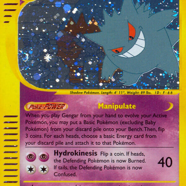 Gengar Pokemon Kaart