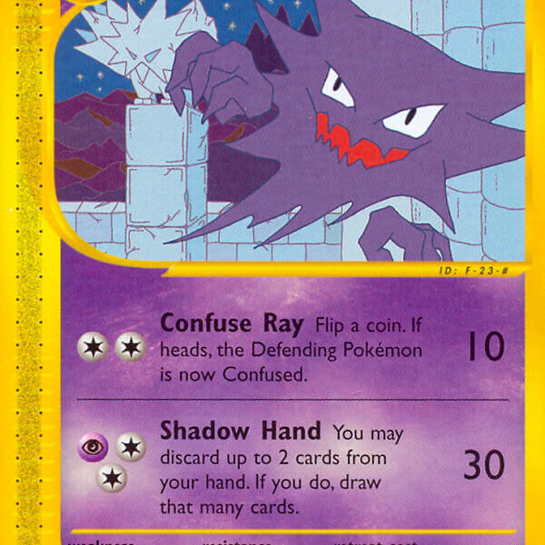 Haunter Pokemon Kaart